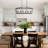 Adalae 6 - Light Iron Dimmable Kitchen Island Square / Rectangle Chandelier