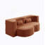 Canapé de plancher avec 2 coussins, canapé-lit convertible pour le salon, chambre d'amis-128932156