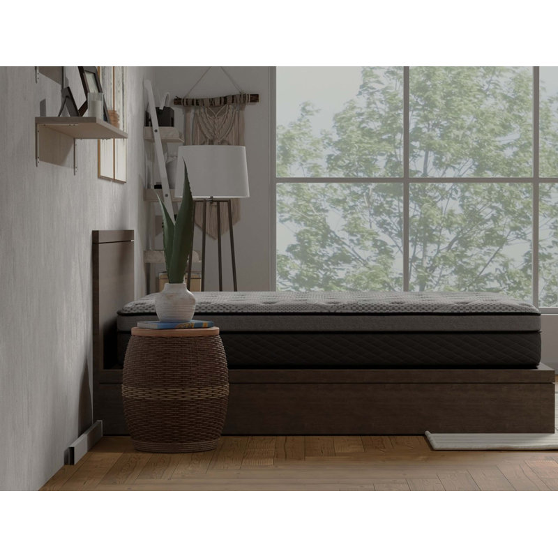 12 Inch Medium Firm Hybrid Queen Mattress With Pocketed Coils, Gel Foam Cooling, Zoned Support, And Certipur-US Certified Materials.