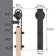 Sliding Standard Single Barn Door Hardware Kit with Handle and Floor Guide