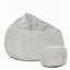rucomfy Beanbags Slouchbag Large Corduroy Bean Bag Chair - Adult Bean Bag with Filling - Home Furniture Seating for Living Room or Bedroom - Machine Washable - 80 x 110cm-548671209-548671188