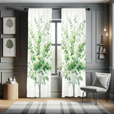 Guerdine Semi Sheer Curtain Pair