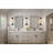 18-Inches Black Integrated LED Modern/Contemporary Bathroom Vanity Light Bar-928466813