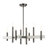 Oiti 8 - Light Steel Dimmable Chandelier-1481053878