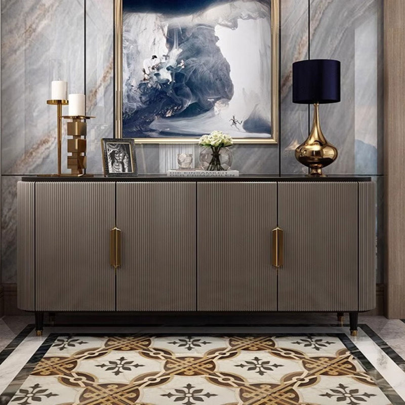 A light Luxury American Style Sideboard, Grey