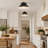 1-Light Dome Flush Mount Light