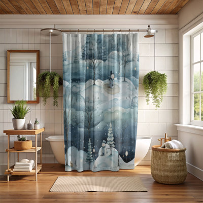 Chilled Wonderland - Premium Shower Curtain