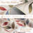 Machine Washable Rug Modern Leaf Area Rug Ultra-Thin Rug Durable Floor Carpet Easy-Cleaning Rug-1559671464