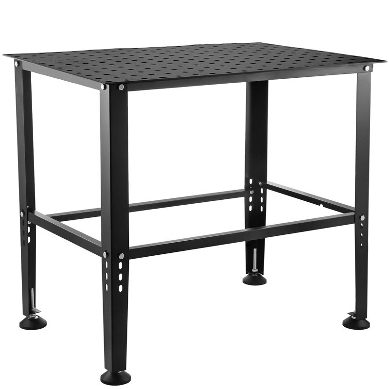 Welding Table 36"x24" 800LBS Welding Workbench Table with Multiple Fixture Holes