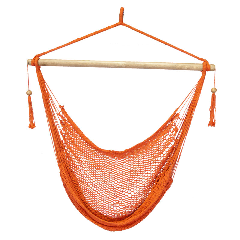 Chaise hamac avec support Kroh, Orangé