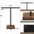 12.2 " 1 - Bar Freestanding Towel Stand