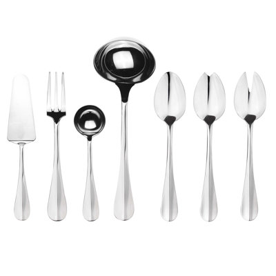 ROMA 7 Piece Stainless Steel Hostess Set