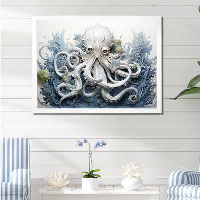 Impression sur toile Marine Marine Octopus Magic Animals