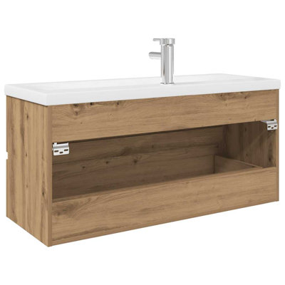 100 mm Wall Mounted Single Vanity