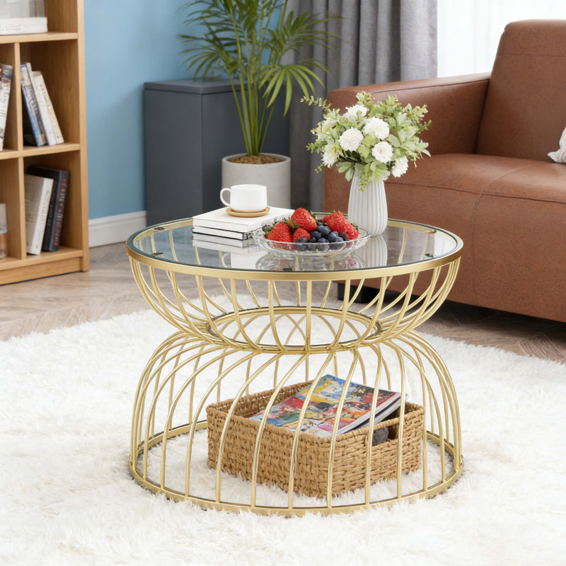 Table basse Golden