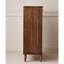Commode d'appoint colonne rétro de style romain