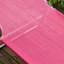 Chaises longues de plage, 6 inclinables, matériau respirant, rose pour l'extérieur, pliable et confortable