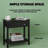 Slim Storage Cabinet Table
