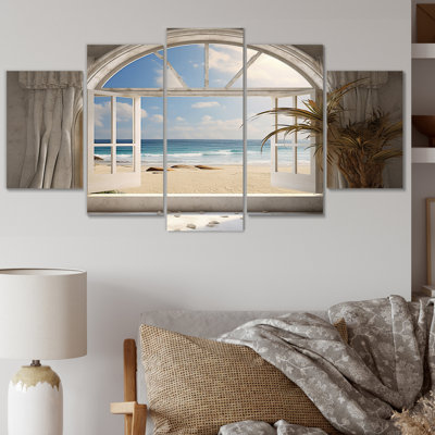 Pennell - Coastal Wall Art Print - 5 Panels