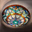 Plafonnier encastré 3 lumières Grants Tiffany Grants