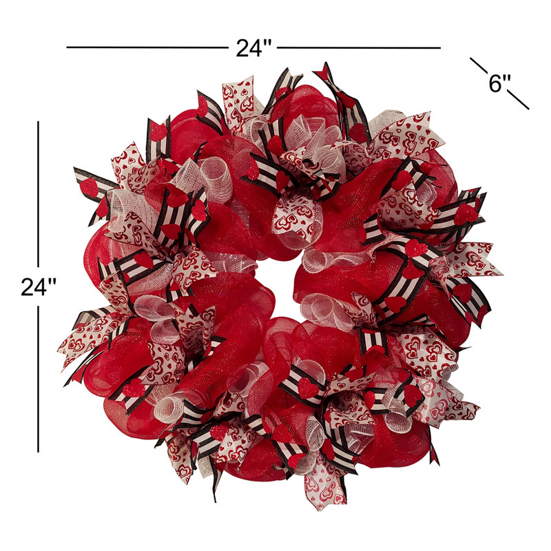 Couronne en maille 24 po