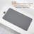  Extra Long Cushioned Bath Mat in Dark Grey-1866606918
