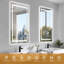Miroir de salle de bain à DEL sans cadre 20 po x 28 po-436572587