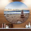«Risa Stones Balance on Sandy Beach», photographie-1392765330-1392765362