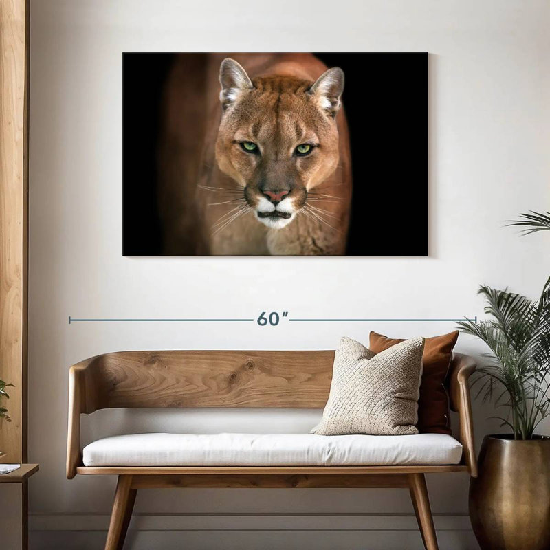 Brampt Fierce Puma, 30" H x 45" W