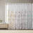 Burnout Printed Single Curtain Panel
