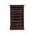 Nut-brown Rectangular Solid Wood Jewelry Armoires-1664686721