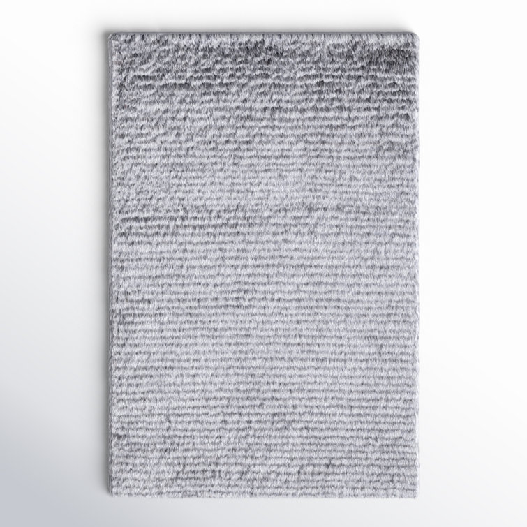 Danberry Hand Tufted Wool Shag Area Rug
