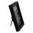 7.25" Solid Rectangular 4" x 6" Photo Picture Frame with Easel Back - Matte Black