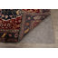 Tapis décoratif en laine rouge agra rouge de conception unique 3 pi 11 po x 5 pi 4 po noué à la main