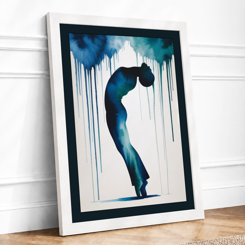 Figure In Motion Modern - Print, A3 - 42.0 x 29.7 cm, White