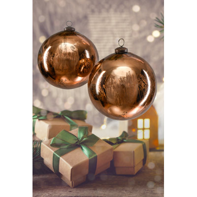 7.5'' Glass Ball Ornament