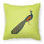 Coussin décoratif d’extérieur peacock paon check-48711039-23813783