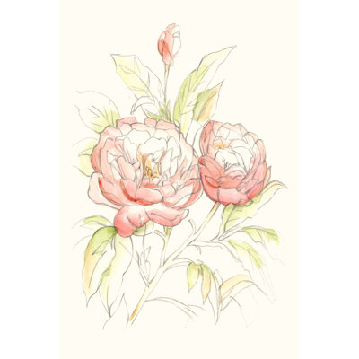" Floral Variety II " by Ethan Harper Painting Print