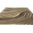 One-of-a-Kind 9'10" X 12' New Age Wool Area Rug in