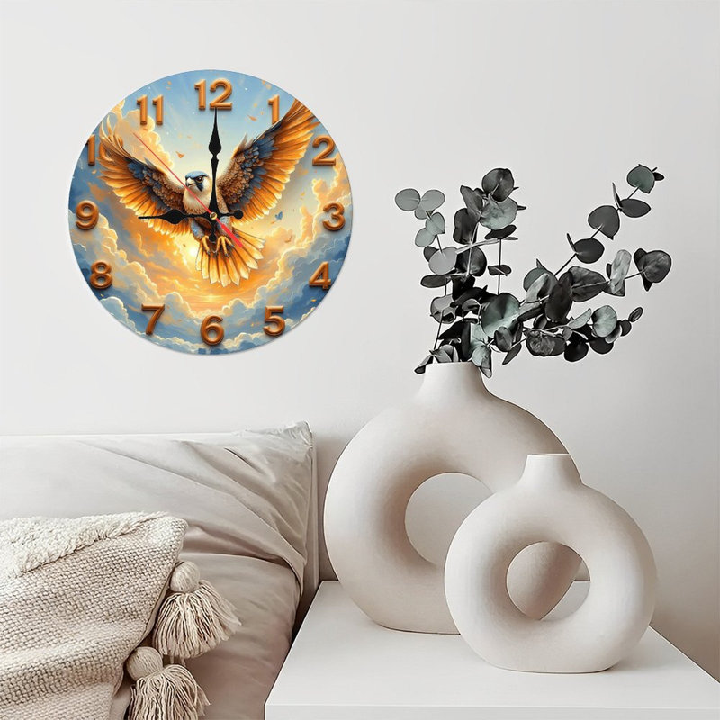 Falcon Wall Clock
