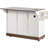 Kitchen Island 55.5", Drop Leaf, Charging Station, Ample Shelf Storage, And Dining Storage Space, Home-414516857