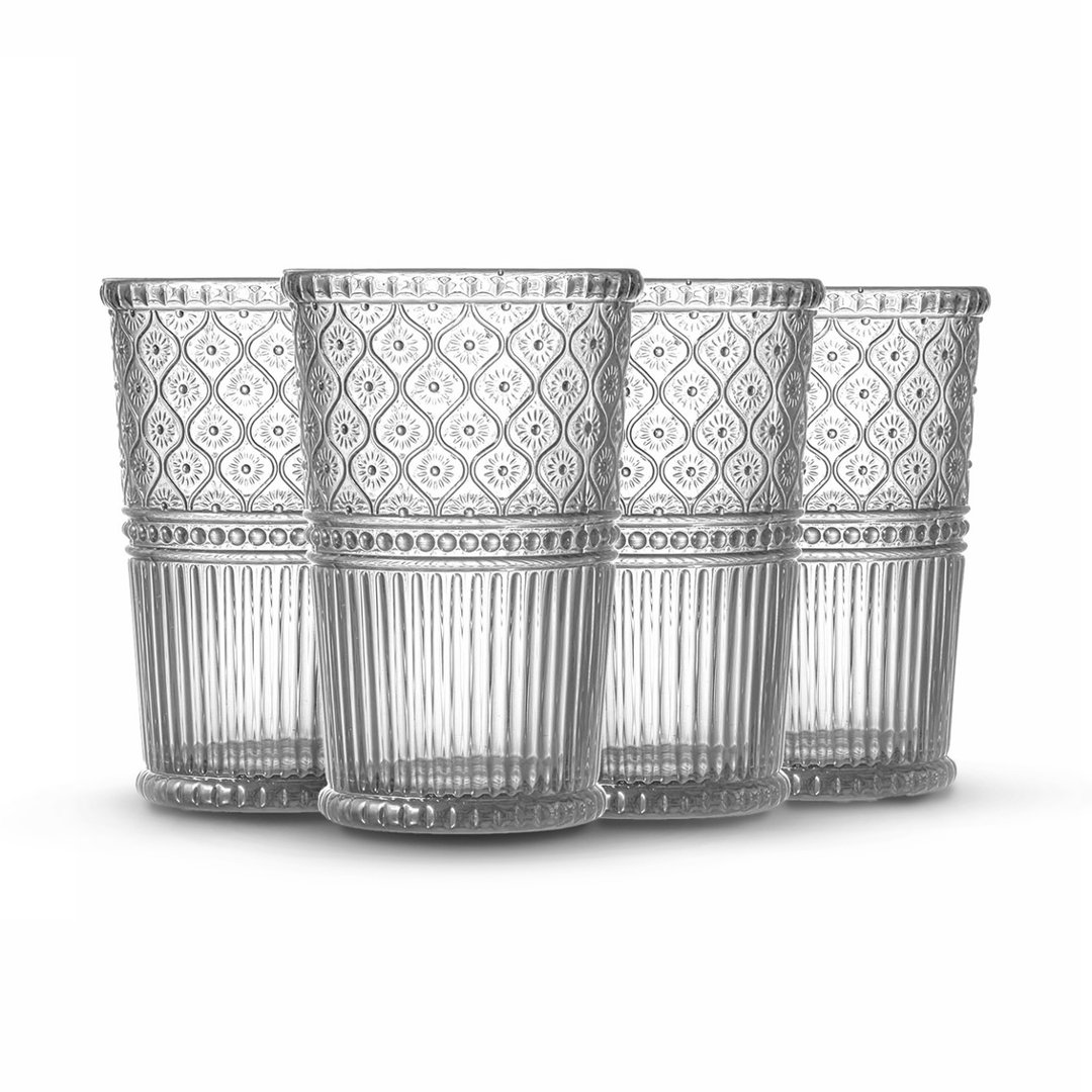 Claro Tumbler 12 oz (Set of 4) Godinger Silver Art Co 