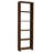 Modern Walnut Bookshelf, 50 x 63 x 7.7 inches | 100% Melamine Coated Particle Board, Thickness: 0.7 inches | Numerous Shelves, Wall-Mountable Design for Extra Storage | Elegant Solid Color for Home & Office-1317700811