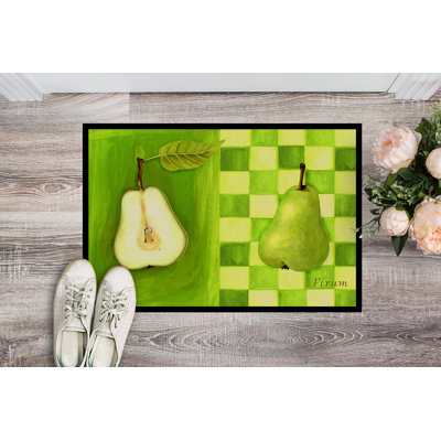 Tapis d'entrée antidérapant Pear