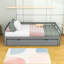 Twin-to-King Wood Daybed with Pull-Out Twin Trundle and Strong Frame-1863472818