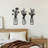 3-Piece Metal Flower Wall Art Set, Minimalist Boho Wall Decor-5710195