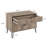 Dumbo 35" Fluted Dresser In Rustic Gray (3-Drawer)-583326897