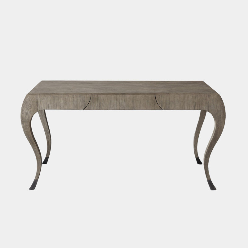 Paris Desk-Grey Sandblasted Oak, Gray Sandblasted Oak