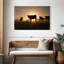 Silhouettes de vache-107673013