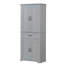 Armoire de rangement de salle de bain avec portes et tiroir, plusieurs espaces de rangement, tablette réglable-659323733